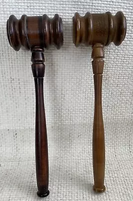 VINTAGE WOODEN GAVEL 2 Qty • $25.77