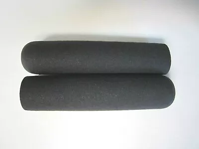 New Black Handlebar Foam Grips - NO BOX Fits 1  Tube • $9.99