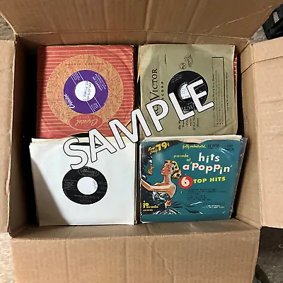 Private Listing For Bulk Lot Of  400 X 7  45rpm Records. • $100