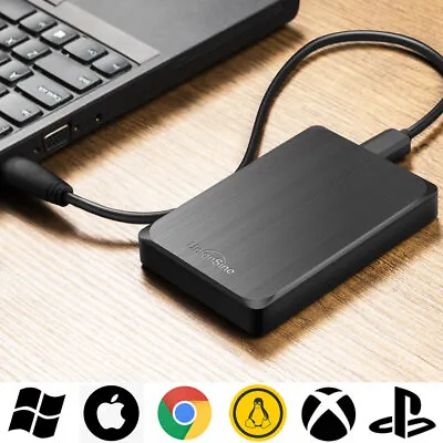 External Hard Drive 2.5  3.5  500GB 1TB 4TB USB 3.0 HDD PS4 Xbox  Desktop Drive • £13.59