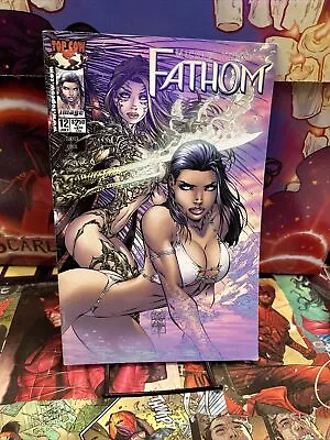 Fathom 12 Michael Turner Witchblade Cover (image Top Cow) • $3.99