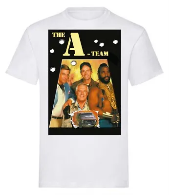 1983 The A Team T Shirts Short Sleeve Women Kids T-shirt Gift • £9.49