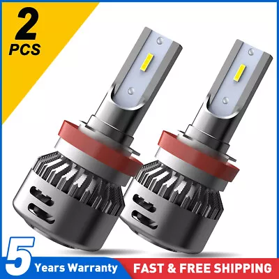 For Toyota Prius 2009-2015 H11 Car LED Headlight Bulbs WHITE 6500K Low Beam Kit • $27.14