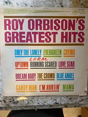$5.99 • Buy Roy Orbison's Greatest Hits LP Vinyl 1967 - Monument MLP8000 