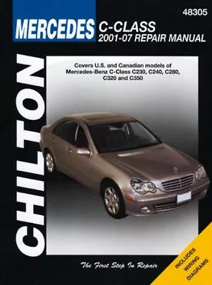 MERCEDES BENZ C CLASS (CHILTON'S REPAIR MANUAL) By Chilton Excellent Condition • $92.75