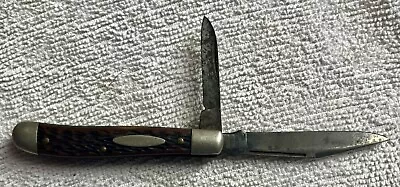 Vintage Van Camp 2 Blade Folding Pocket Knife • $5
