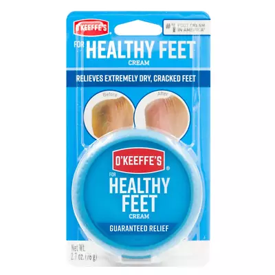 O'Keeffe'S For Healthy Feet Cream (2.7 Oz.) Jar For Extremely Dry Cracked Feet • $13.07