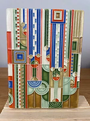 Motawi Arts & Crafts Tile Frank Lloyd Wright 6x8 Saguaro Rainbow Factory Second • $169.99