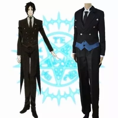 $56.90 • Buy Black Butler Sebastian Michaelis Tuxedo Suits Cosplay Costumes Japanese#asc