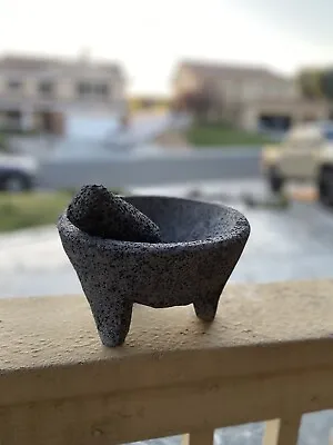 Authentic Ethnic Mexican Molcajete Made Of Volcanic Lava For Cooking 8 Inch • $30