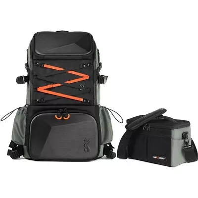 K&F Concept Large Outdoor Camera Photography Backpack Bag With Laptop Comartment • £134.99