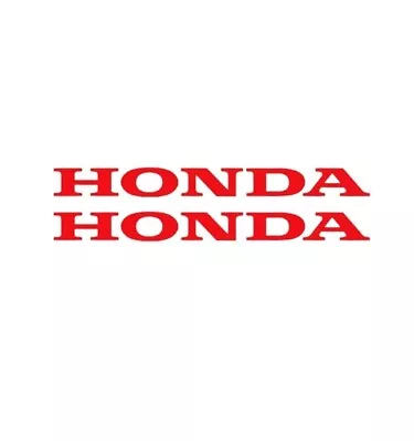 HONDA Vinyl Decal Sticker Racing Sport Car Bike Civic Vtec Type R Accord Jazz X2 • £3.49