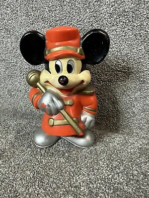 Vintage Disney Mickey Mouse Coin Bank Knickerbocker Toys • $14.95