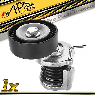 Driver Belt Tensioner With Pulley For Audi A3 2010-2013 Volkswagen Beetle Jetta • $29.99