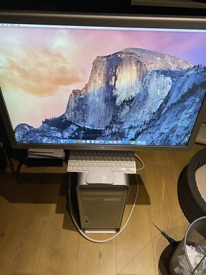 £380 • Buy Apple Mac Pro 2008 2.8Ghz Quad Core 1TB HDD 16GB DD3 SSD + 30  Cinema Display
