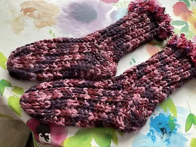£6.50 • Buy Elle Any Time / Leisure Socks In Chunky Knit