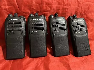 4 X Motorola PRO5150 16CH Two Way Radios LAH25SDC9AA3AN LAH25SDC9AA3AN • $169.99