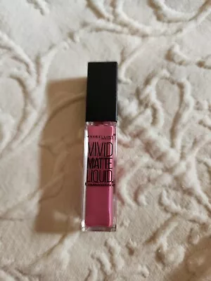 MAYBELLINE Color Sensational Vivid Matte Liquid Lipstick # 12  Twisted Tulip • $4.99