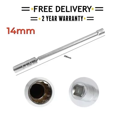 14mm Magnetic Thin Wall Spark Plug Socket Removal Tool Universal Joint 12pt • $11.69