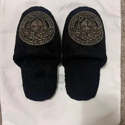 Versace Home Slippers With Medusa • $339