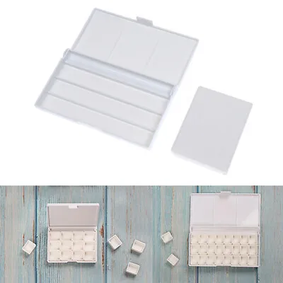 12/24Grid Watercolor Palette Empty Palette Painting Paint Tray For Acrylic AGP_ • £5.33