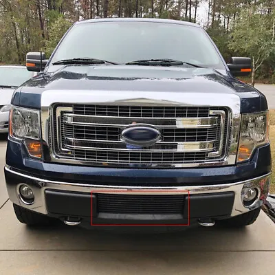 Insert Lower Bumper Billet Grille Grill Fit For 09-14 Ford F150 F-150 Pikcup • $17.85