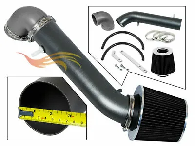 XYZ RW GREY Sport Air Intake Kit +Filter For 91-95 JEEP Wrangler 2.5L 4.0L L6 • $62.99