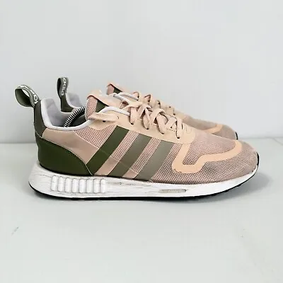 Adidas Originals Multix Shoes Womens Size US 9 Peach Athletic Sneakers Runners • $11