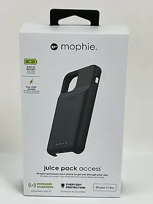 Mophie Juice Pack Access 2000mAh Wireless Battery Case IPhone 11 Pro 5.8 Inch • $14.99
