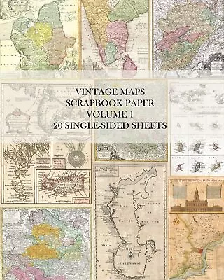 Vintage Revisited Pr Vintage Maps Scrapbook Paper Volum (Paperback) (UK IMPORT) • $41.29
