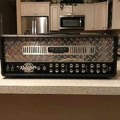 Mesa Boogie Dual Rectifier Head 3 Channels 100W W Footswitch ! • $1799