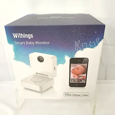 Withings Smart Baby Monitor Wifi Bluetooth Ethernet For Ipod Iphone Ipad WBP01 • $19.30