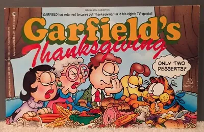 Garfield’s Thanksgiving First Edition Special Book Club Edition Jim Davis 1988 • $18.99