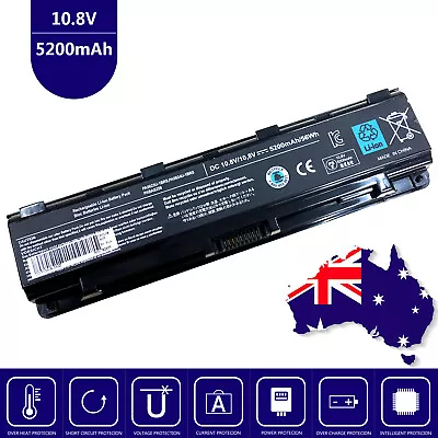 Laptop Battery For Toshiba Satellite C850-11L C850-13V C850-1C5 C850-1CD • $48.95