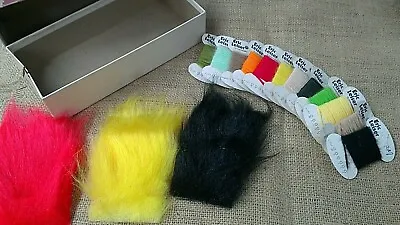 Vintage Eric Leiser Fly Fishing/Lure Tie String And Fur KIT Collectible  • $19.99