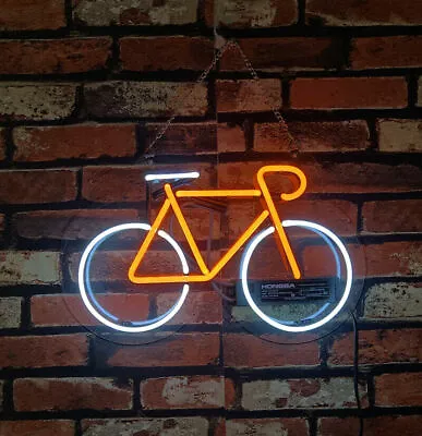 Bike Bicycle Shop Open Acrylic 14  Neon Light Sign Lamp Beer Bar Decor Room • $79.78