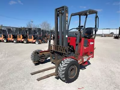 2008 Moffett M55.4 5500 Lbs Rough Terrain Forklift Truck Mounted Kubota Bidadoo • $796