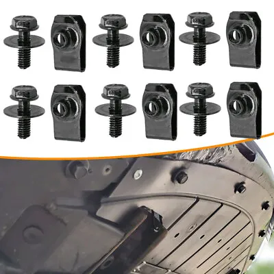 5x Car Engine Parts Under Gearbox Cover Clip Shield Splash Guard Fastener Tools • $8.75