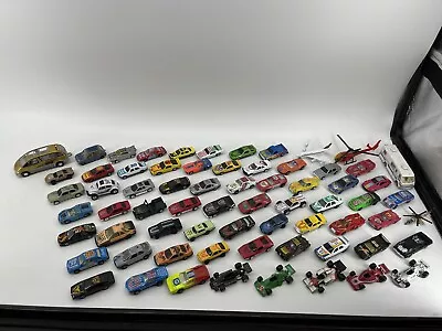 Vintage 68 Piece Cars Lot Diecast Multi Brands Fast Free Shipping • $37.49