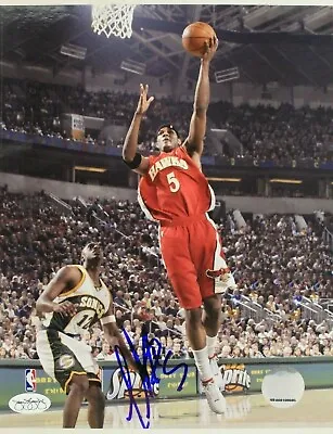 Josh Smith Atlanta Hawks Oak Hill Academy Autographed 8x10 Basketball Photo  • $19.99