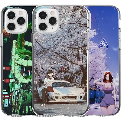 $16.95 • Buy Silicone Cover Case Cute Waifu Car Cherry Blossom Anime Manga Girl Dragon Babe