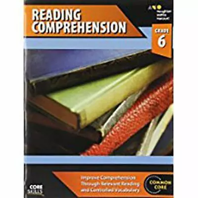 Steck-Vaughn Core Skills Reading Comprehension: Workbook Grade 6 By STECK • $4.47