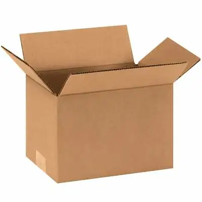 Corrugated Boxes For Shipping Packing Moving 9 X6 X6  Kraft 25/Bundle • $23.99