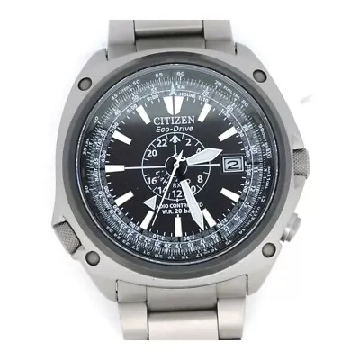 Citizen Promaster PMD56-2971 PROMASTER Eco Drive Men's Watch Titanium • $690