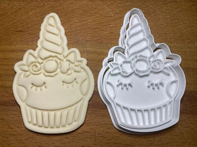 Unicorn Cupcake Cookie Cutter  • $12