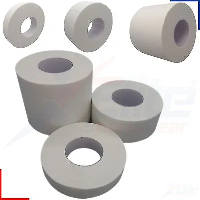 Qualicare Zinc Oxide Tape White Waterproof Medical Sports Adhesive 10m • £3.85