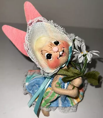 Vintage Annalee Easter Parade Bunny Girl  1996 Made In  USA • $24.99