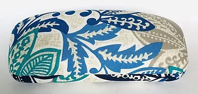 Vera Bradley Sunglass Glasses Hard Case Santiago Blue Green • $10