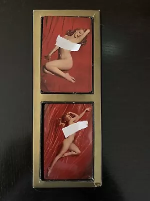 (2) Decks (1 Sealed) In Original Case Marilyn Monroe Limited Edition- Tom Kelley • $104