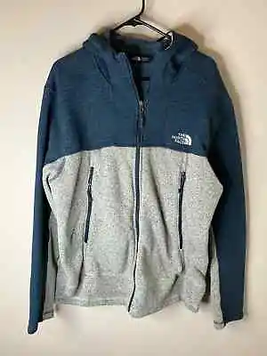 The North Face Hoodie Mens Size XXL Zip Up Long Sleeve Sweatshirt Fleece • $42.99